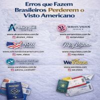 Imagem principal do artigo Erros Que Fazem Brasileiros Perderem o Visto Americano